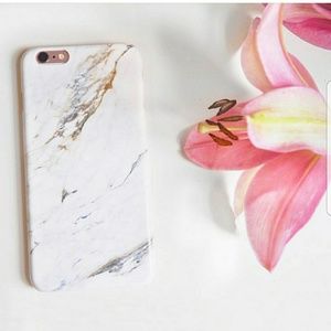 White Marbel Case for iPhone 7 plus or 8 plus